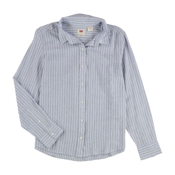 Levi's Womens Box Pleat Button Up Shirt, Multicoloured, NWT - Picture 1 of 1